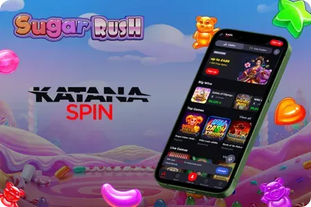 Play Sugar Rush in Katana Spin betting