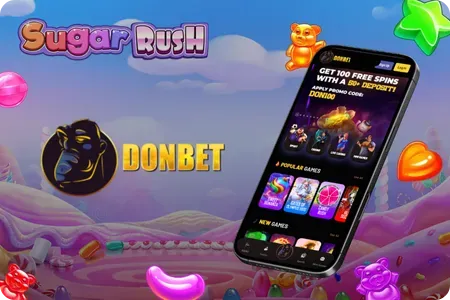 Sugar Rush Donbet Casino bet